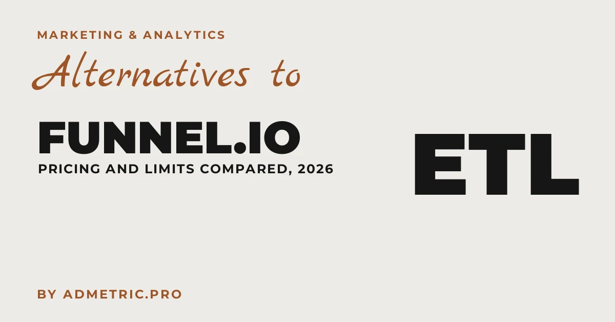 Alternativas ao Funnel.io: Preços e Limites Comparados