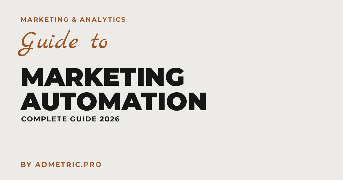 Automação de Marketing: Guia Completo 2026 para PMEs