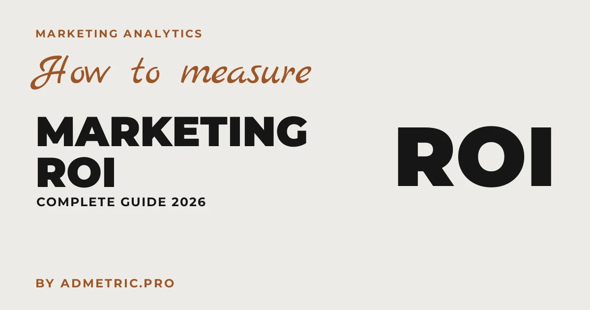 ROI de Marketing: Fórmula, Cálculo e Benchmarks